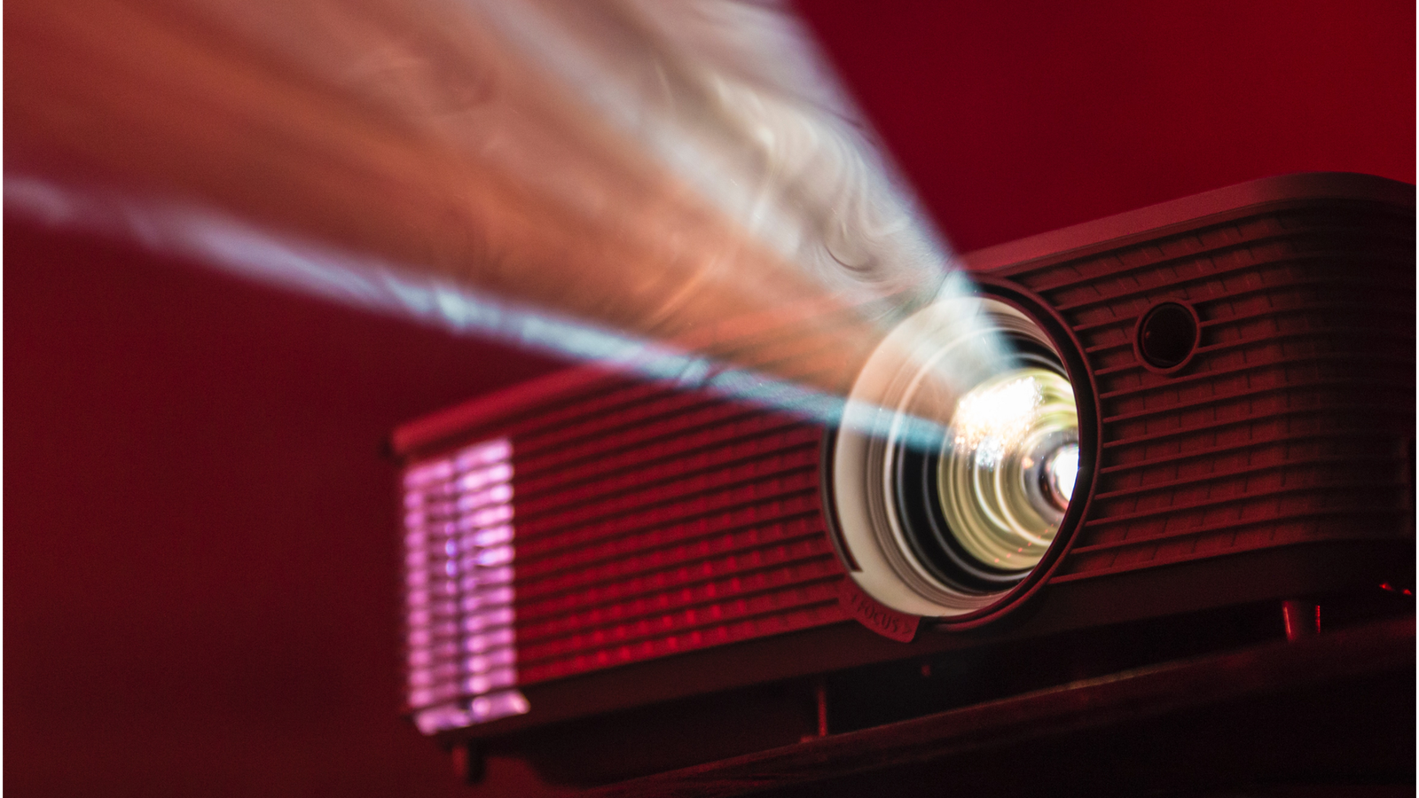 projector red light AV