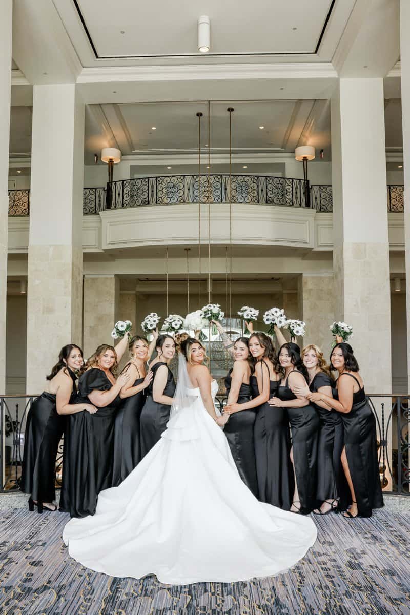 Modern Ceremony Arches and Geometric Backdrops