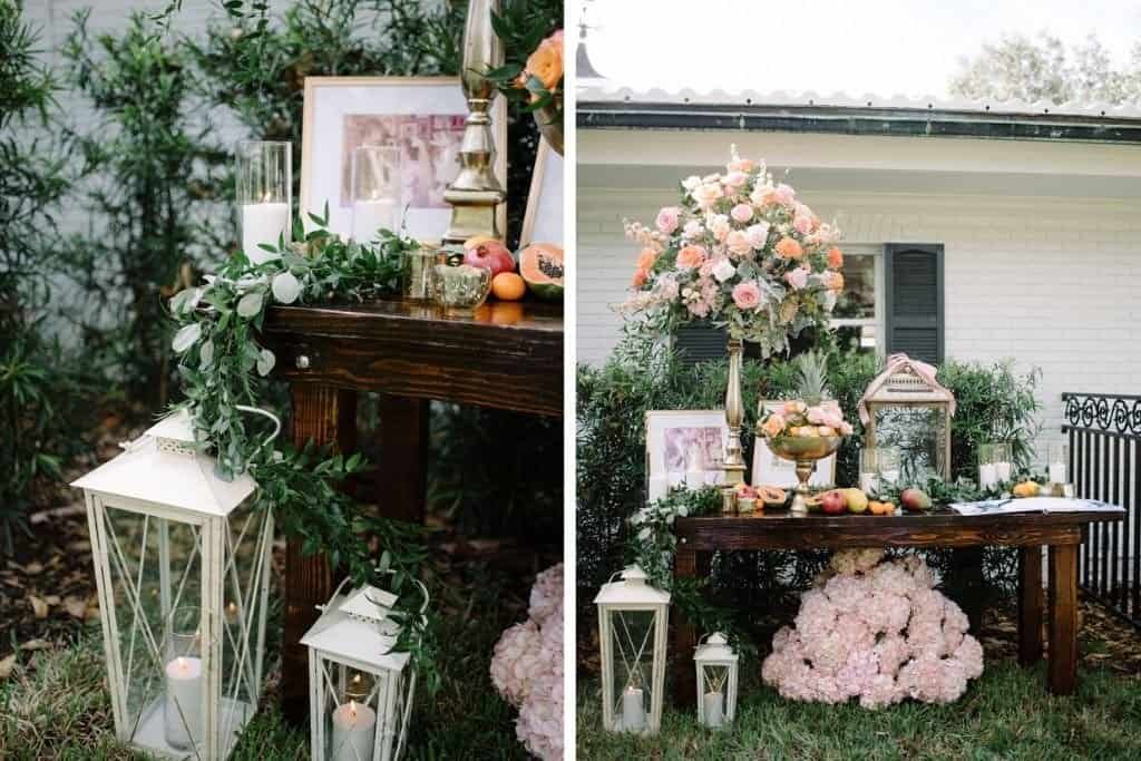 Rustic Wooden Farm Tables