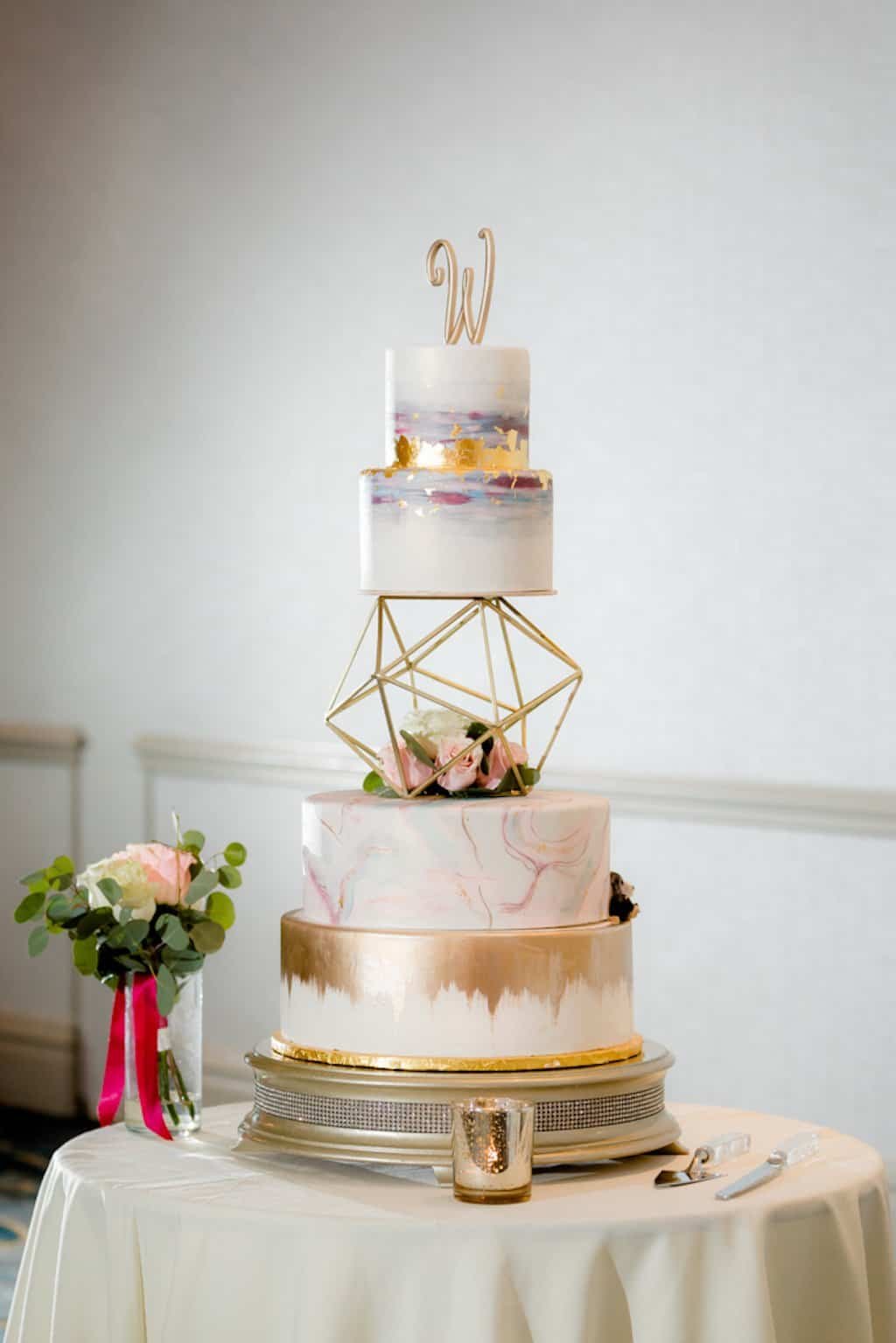 Ornate Gilded Cake Stands