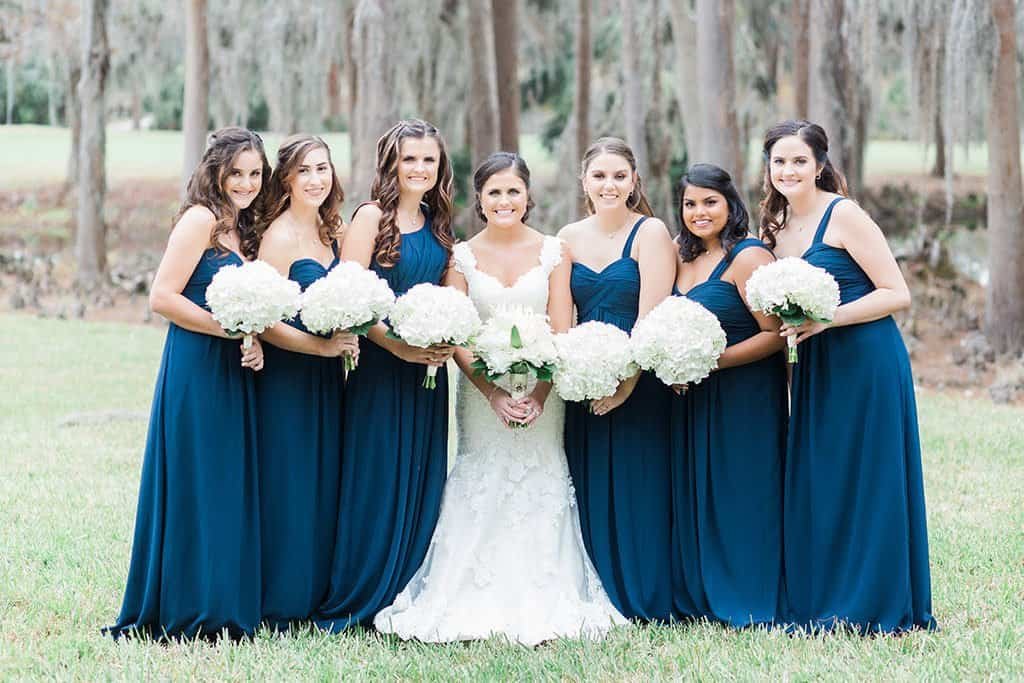 Bride and Groom Romantic Wedding Portrait in Tarpon Springs by K and K Photography