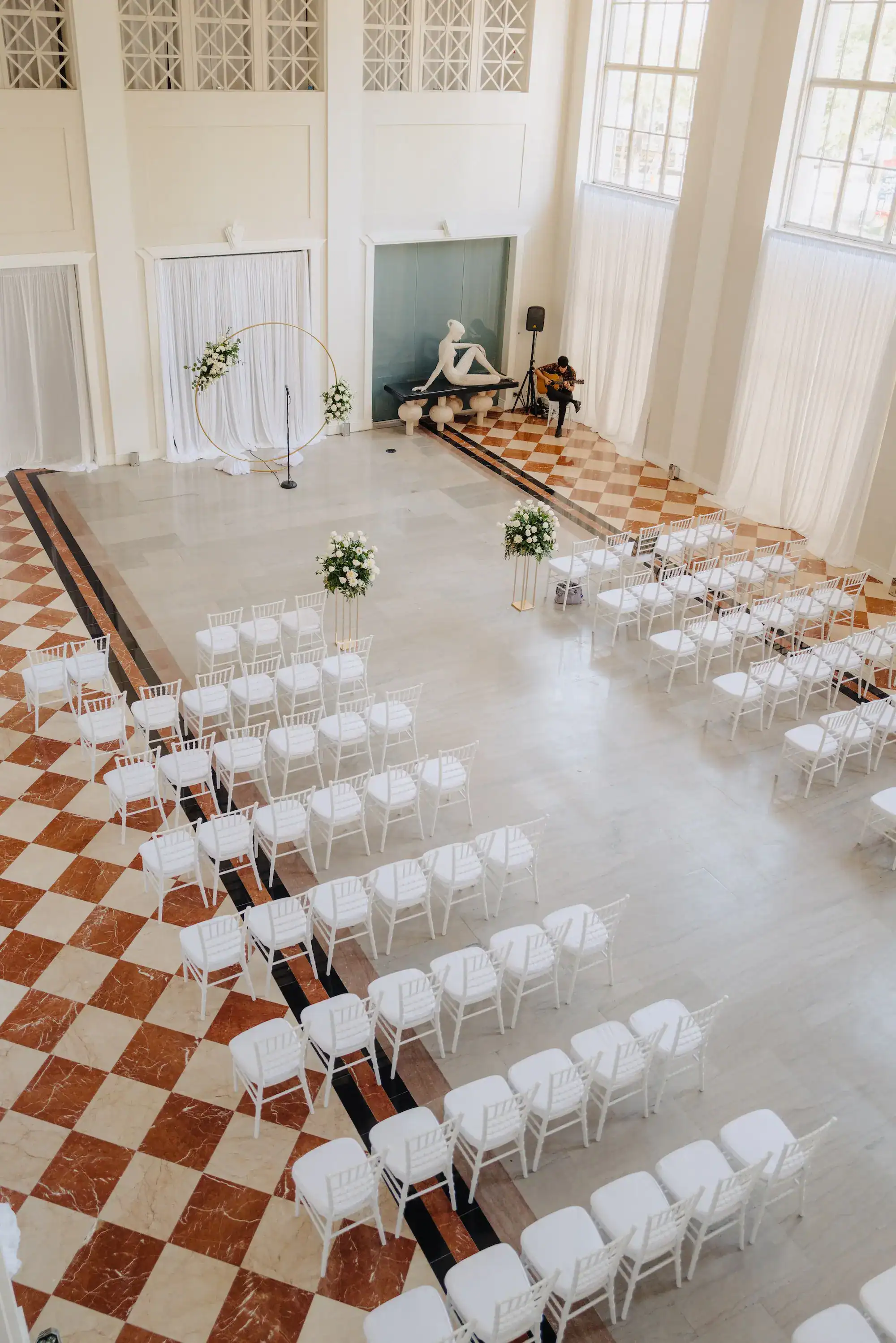White Chiavari Chair Rentals for Tampa Weddings